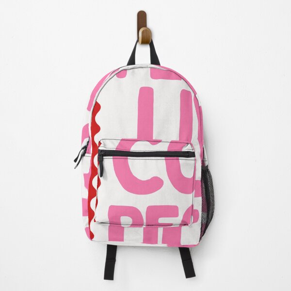 Item preview, Cool People Live Here – Bold Pink and Red Typography Poster designed and sold by DripCollective.