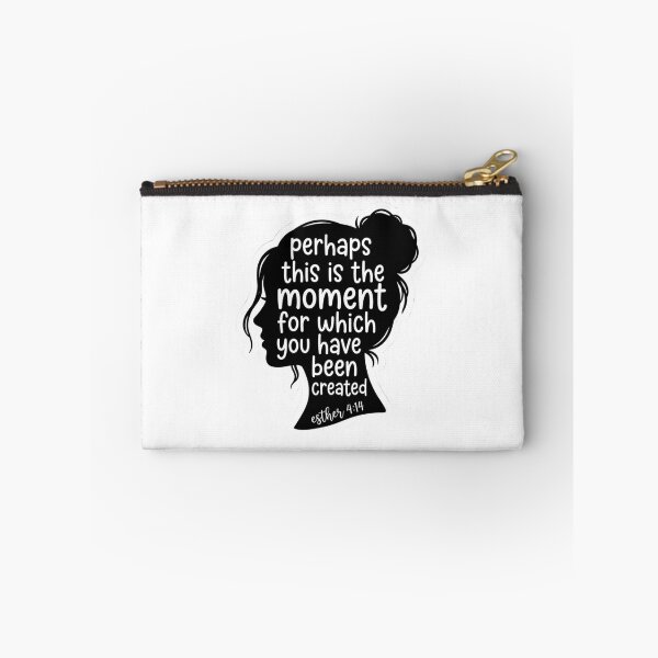 Item preview, Esther 4 14 Perhaps This Is The Moment Bible Verse Silhouette designed and sold by raedattia.