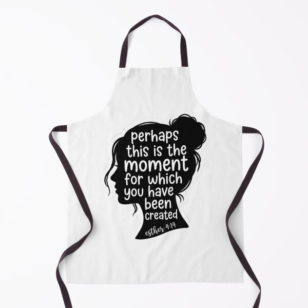 Item preview, Esther 4 14 Perhaps This Is The Moment Bible Verse Silhouette designed and sold by raedattia.
