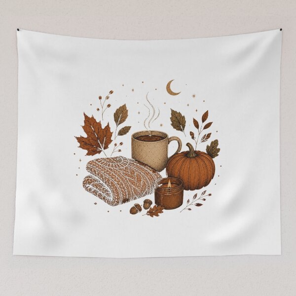 Item preview, Minimalist Cozy Autumn Night designed and sold by MySthore.