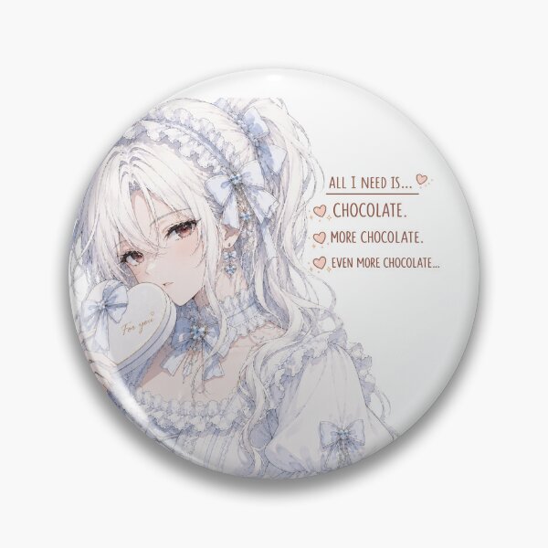 Item preview, Cute Chocolate Lover | Original Anime Art designed and sold by artistanithe.