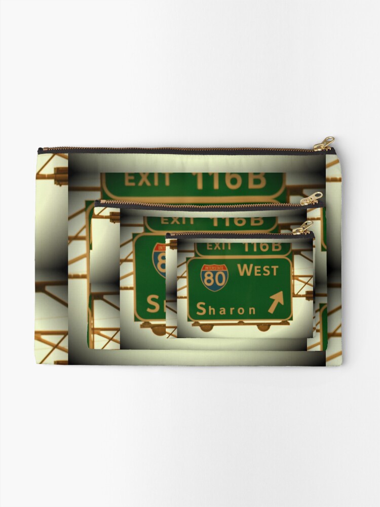 Alternate view of Sharon Zipper Pouch