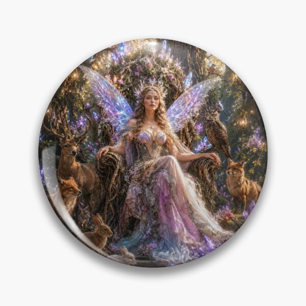 Item preview, Forest Throne Fairy  designed and sold by jgvisualarts.