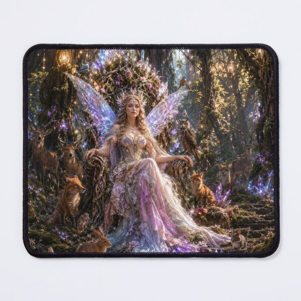 Item preview, Forest Throne Fairy  designed and sold by jgvisualarts.