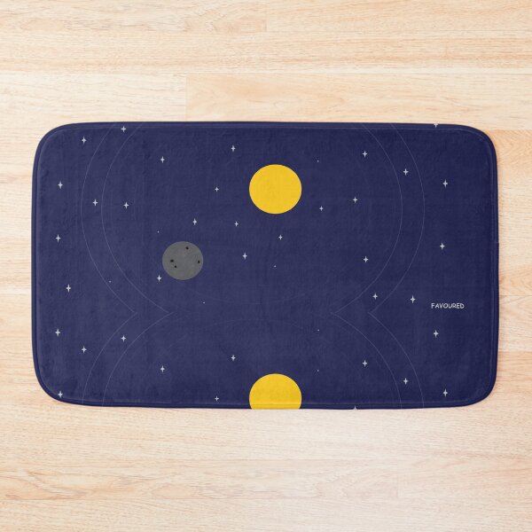 Item preview, Celestial Balance – Minimalist Space Wall Art | Sun, Moon & Stars designed and sold by FavouredStudio.