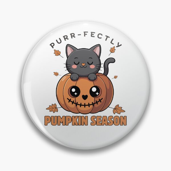 Item preview, Purr-fectly Pumpkin Season Fall Season designed and sold by everydayplay108.