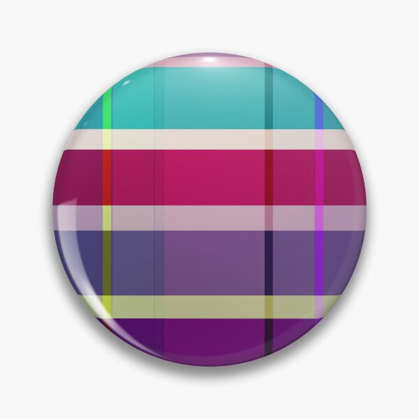 Item preview, Vibrant Jewel Tone Plaid - Colorful Geometric Retro Tartan Pattern designed and sold by Caterina@.