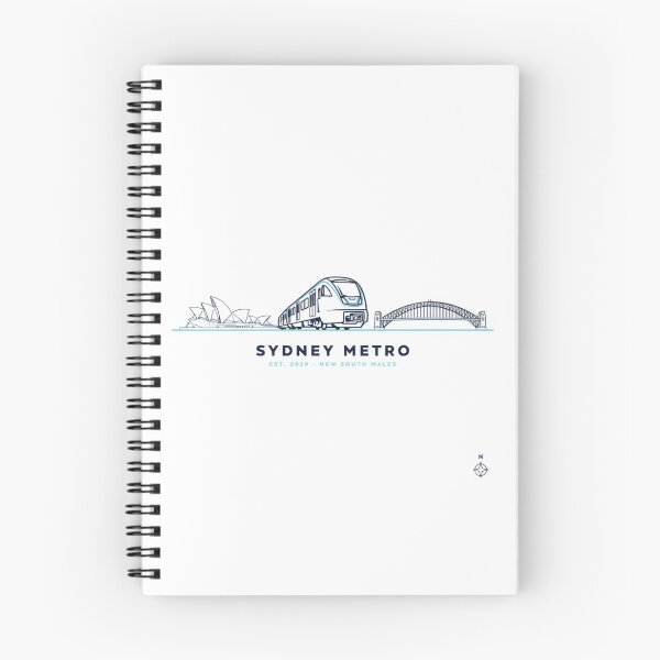Item preview, Sydney Metro designed and sold by ArcticFoxStudio.