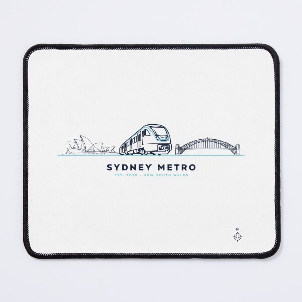 Item preview, Sydney Metro designed and sold by ArcticFoxStudio.