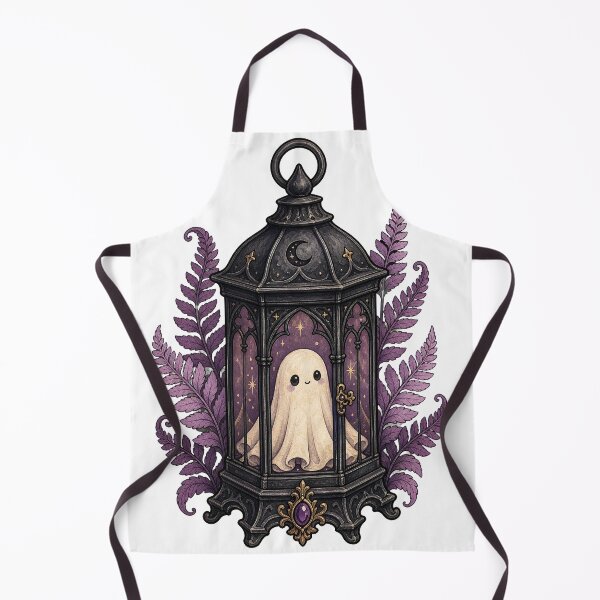 Item preview, Tiny Ghost in a Fern Lantern designed and sold by The-Art-of-D.