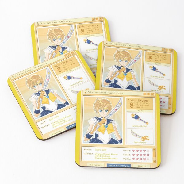 Item preview, Sailor Uranus – Powers | Retro Magical Girl Art designed and sold by bella-rosa87.