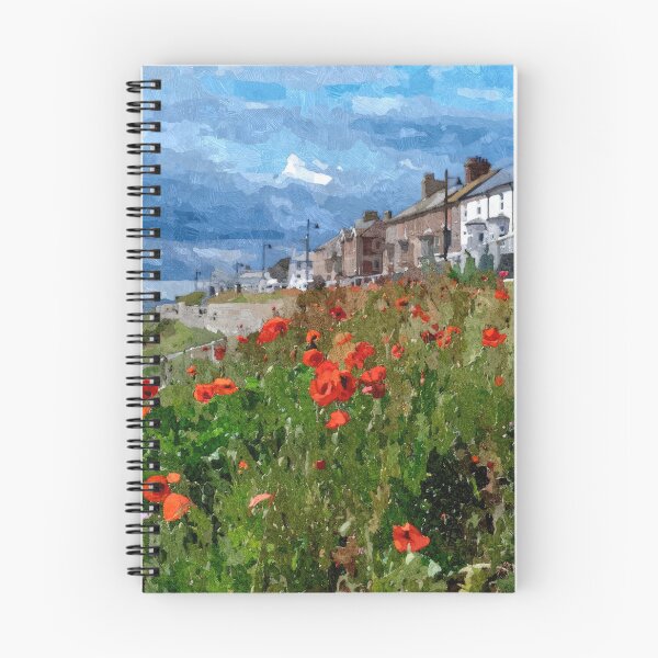 Item preview, oil pinting  of a storm approaching Southwold seafront beachhuts  designed and sold by stevepaint.