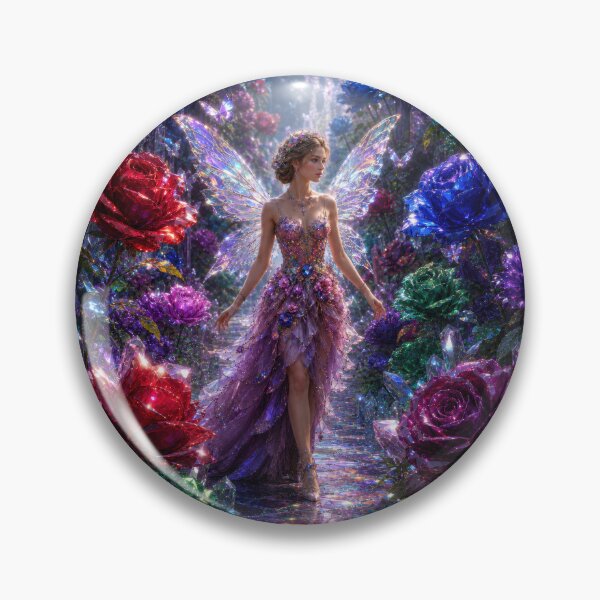 Item preview, Giant Crystal Rose Fairy designed and sold by jgvisualarts.