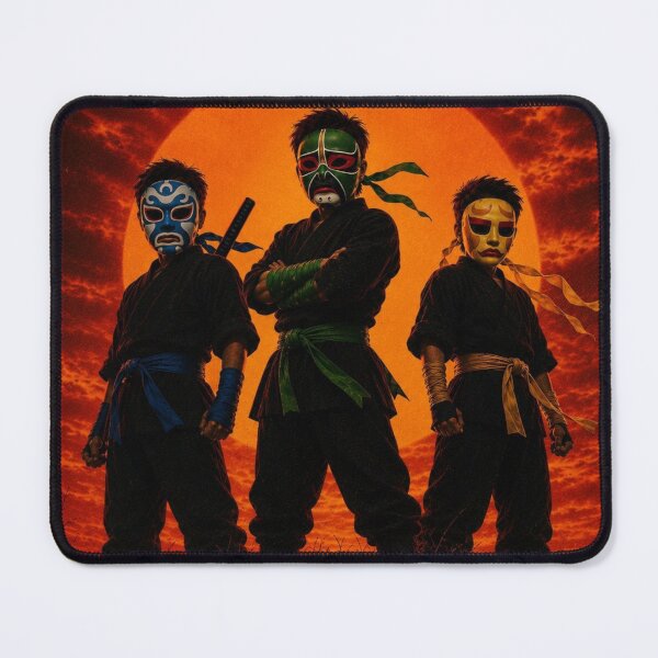 Item preview, Ninja Kids - Retro 90s Martial Arts Movie Poster Main Tag: designed and sold by killem667.