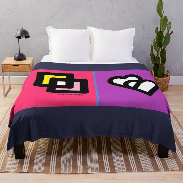 Item preview, Connected Forms – Geometric Hearts & Squares Wall Art designed and sold by FavouredStudio.