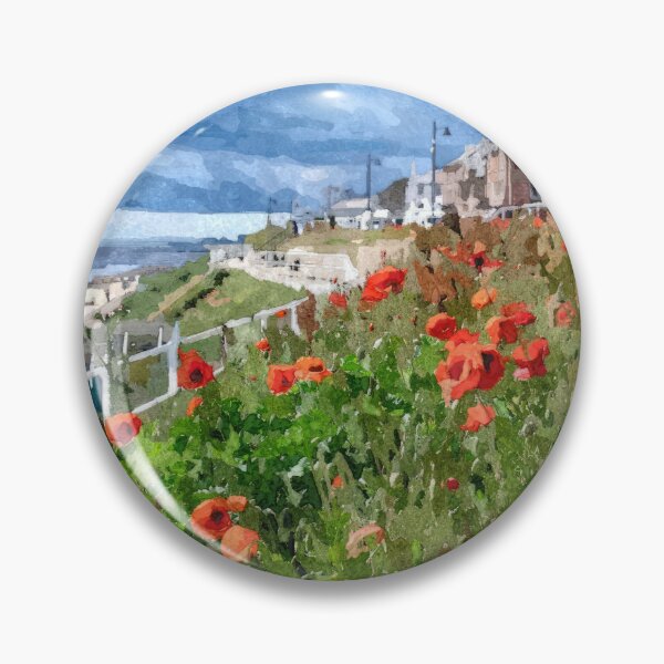 Item preview, Watercolour painting  of a storm approaching Southwold seafront beachhuts  designed and sold by stevepaint.