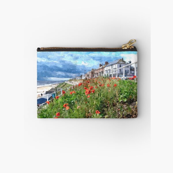 Item preview, Watercolour painting  of a storm approaching Southwold seafront beachhuts  designed and sold by stevepaint.