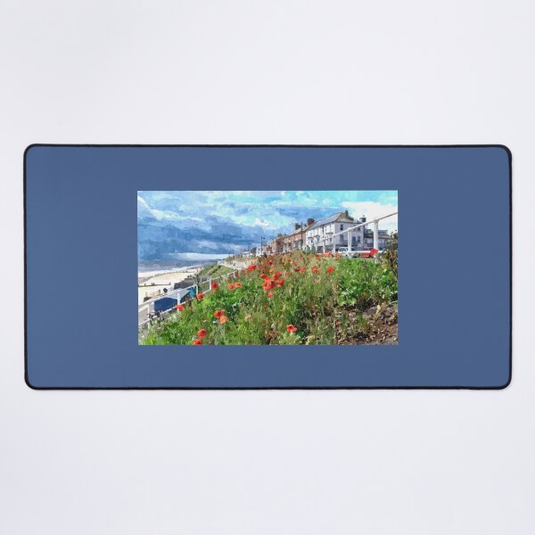 Item preview, Watercolour painting  of a storm approaching Southwold seafront beachhuts  designed and sold by stevepaint.