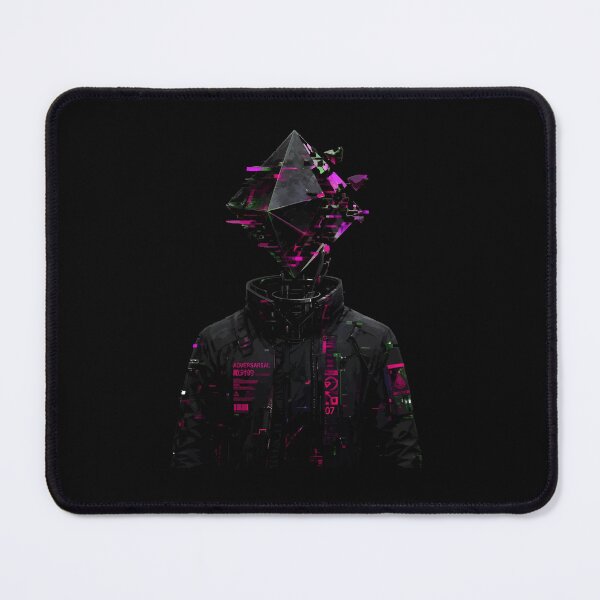 Item preview, Adversarial Cyberpunk Adversarial Robot - Glitch Aesthetic Design designed and sold by Uglyandcute.