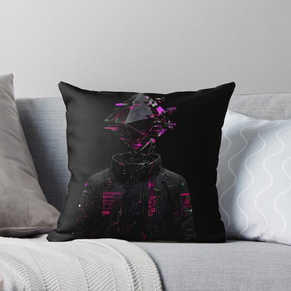 Item preview, Adversarial Cyberpunk Adversarial Robot - Glitch Aesthetic Design designed and sold by Uglyandcute.
