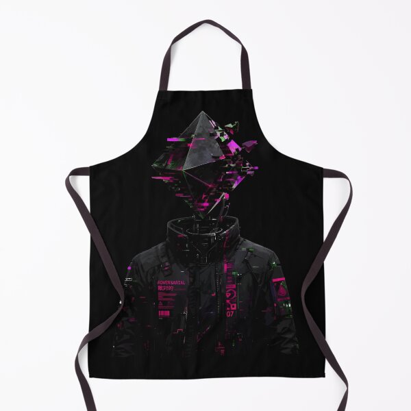 Item preview, Adversarial Cyberpunk Adversarial Robot - Glitch Aesthetic Design designed and sold by Uglyandcute.