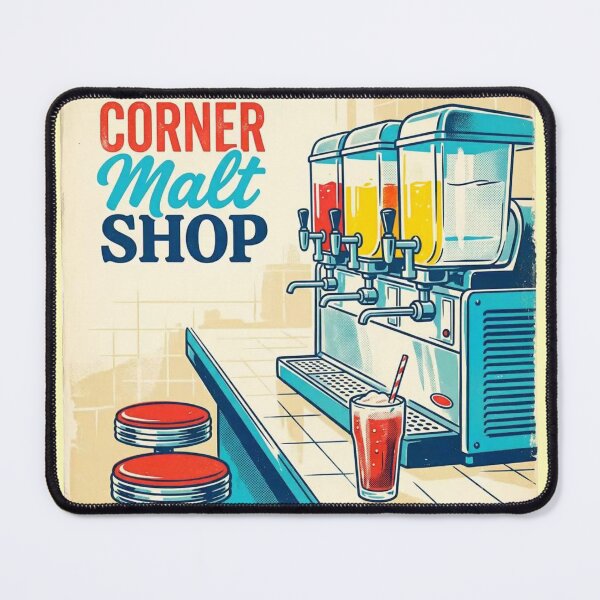 Item preview, CORNER MALT SHOP designed and sold by DMEIERS.