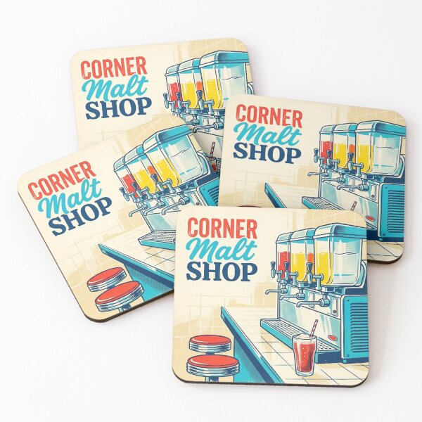 Item preview, CORNER MALT  SHOP designed and sold by DMEIERS.