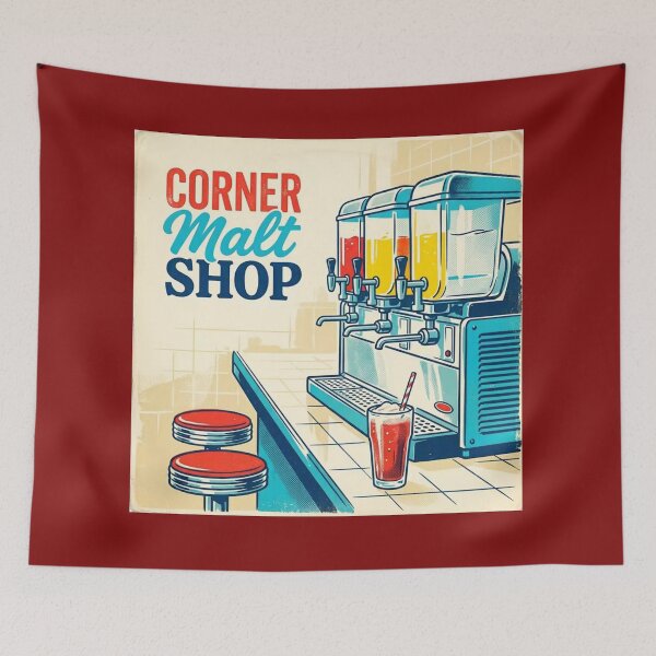 Item preview, CORNER MALT  SHOP designed and sold by DMEIERS.