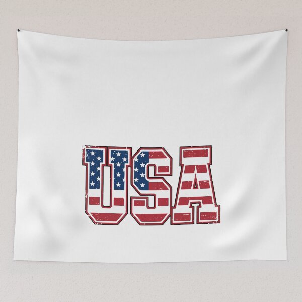 Item preview, USA Stars and Stripes - Red designed and sold by jlStopMedia.
