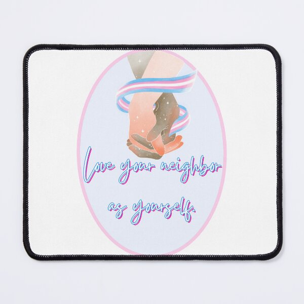 Item preview, Trans Flag — Love Your Neighbor designed and sold by parshalltoyou.