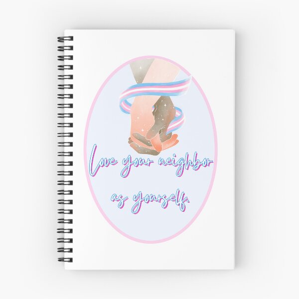 Item preview, Trans Flag — Love Your Neighbor designed and sold by parshalltoyou.