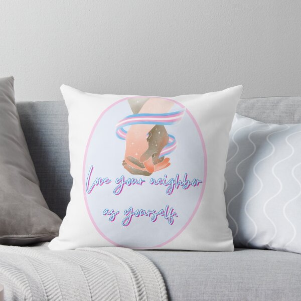 Item preview, Trans Flag — Love Your Neighbor designed and sold by parshalltoyou.