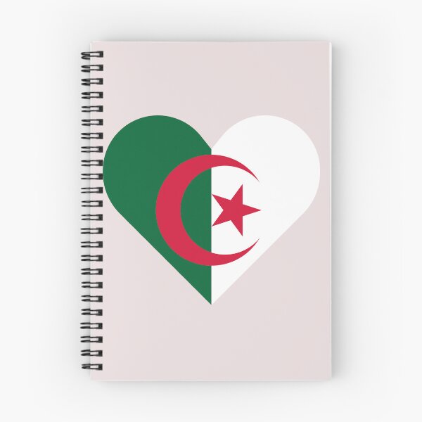 Item preview, Algeria Flag Heart | Algerian Heart Flag | Patriotic Love Design designed and sold by NOAHMAT2.