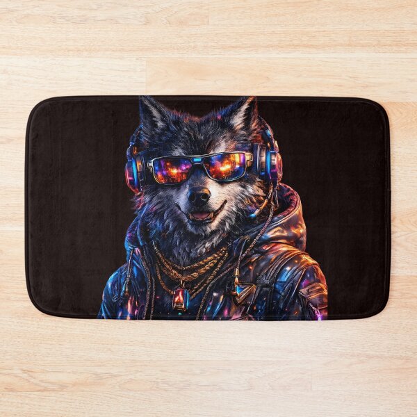 Item preview, Cyber Wolf Vibes designed and sold by SupernovaNote.