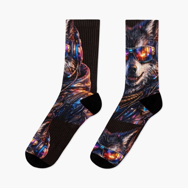 Item preview, Cyber Wolf Vibes designed and sold by SupernovaNote.