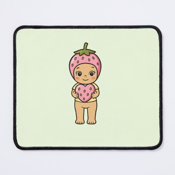Item preview, Angel baby strawberry heart designed and sold by Doozie designs.