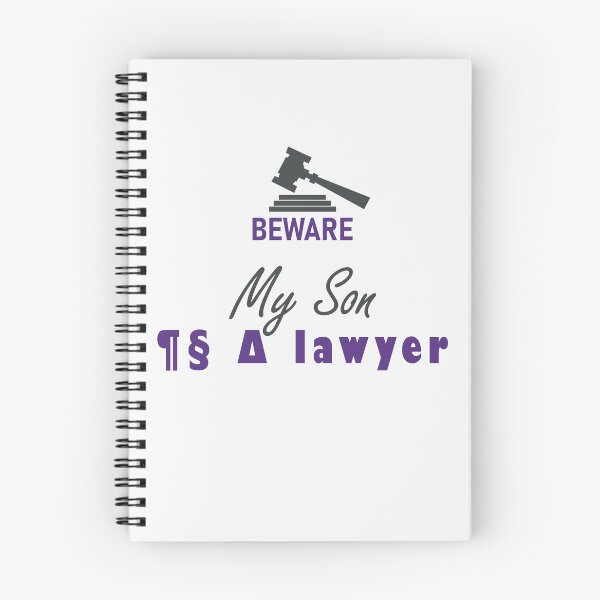 Item preview, Beware My Son is a Lawyer, Justice Gavel designed and sold by WD-Artist.