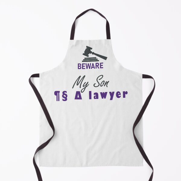 Item preview, Beware My Son is a Lawyer, Justice Gavel designed and sold by WD-Artist.