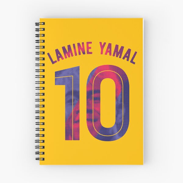 Item preview, Lamine Yamal No. 10 Barcelona FC designed and sold by BorysMano.