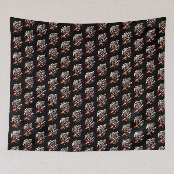Item preview, Still Unsupervised Snarling Bobcat Missile Rider Tee v1 designed and sold by DarylWelsh2024.