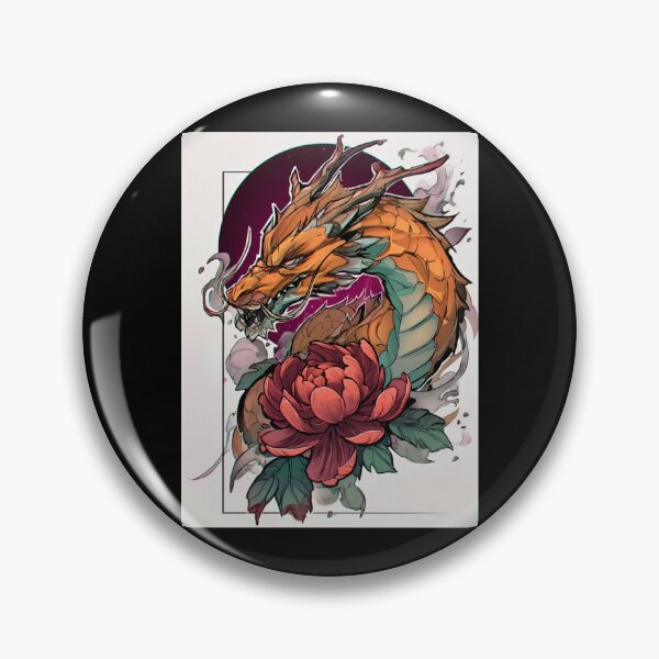 Item preview, Dragon tattoo art designed and sold by MendaciousMina.