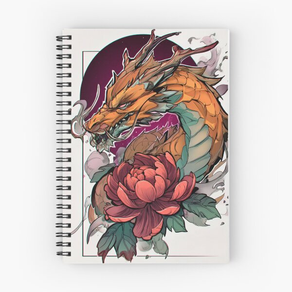 Item preview, Dragon tattoo art designed and sold by MendaciousMina.
