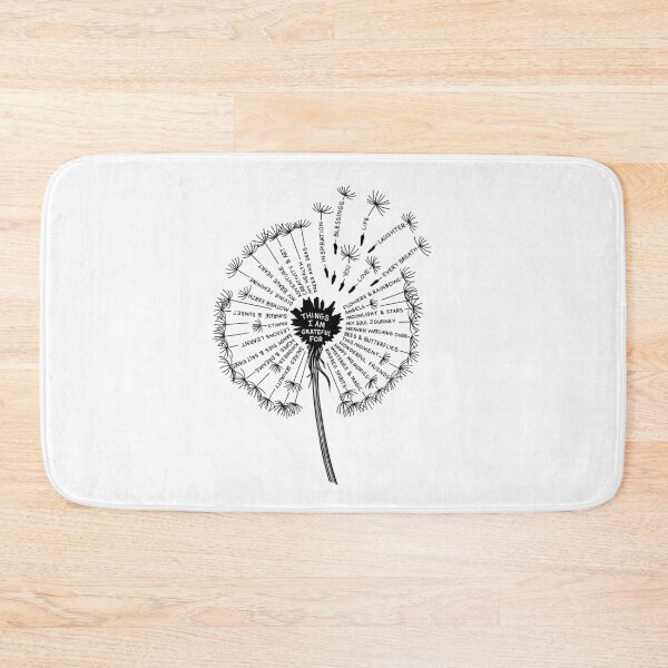 Item preview, THINGS I AM GRATEFUL FOR (black) designed and sold by ZERO-MIND.