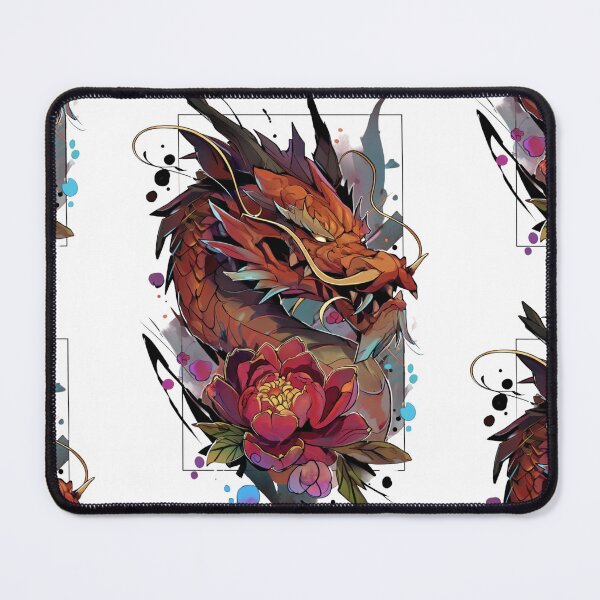 Item preview, Dragon tattoo art designed and sold by MendaciousMina.