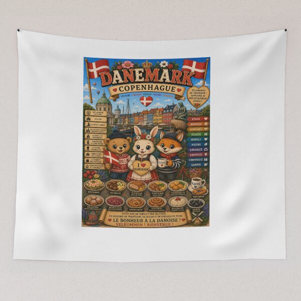 Item preview, Copenhagen, Denmark – Hygge, Design and Happiness designed and sold by Cifi64.