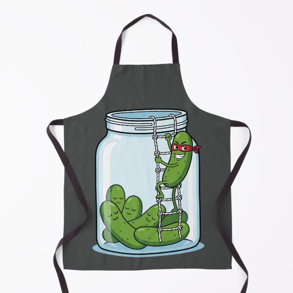 Item preview, Funny Bandit Pickle Jar Escape designed and sold by DigitalGlade.
