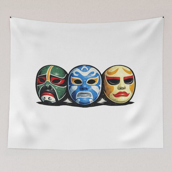 Item preview, Ninja Kids Masks 3 Retro Ninjas designed and sold by killem667.