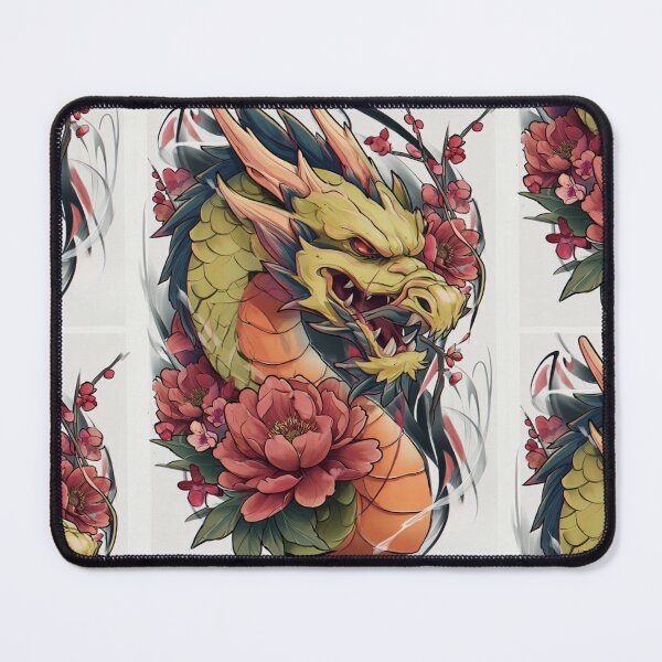 Item preview, Dragon tattoo art designed and sold by MendaciousMina.