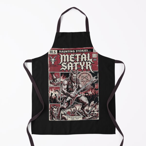 Item preview, Metal Satyr - Haunting Stories Comic Cover Art designed and sold by MetalSatyrShop.