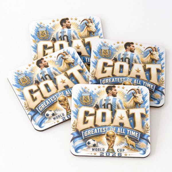Item preview, football legend, argentinian soccer, messi fan art, world cup football designed and sold by TrueArtVibes.